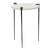 Tate Side Table in Steel For Sale