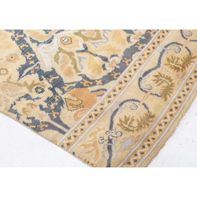 Doris Leslie Blau Vintage 1920s Spanish Cuenca Design Runner (Fragment) For Sale - Image 4 of 7