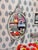 Contemporary 1990s Oval Shaped White Mother of Pearl Inlaid Mirror For Sale - Image 3 of 8