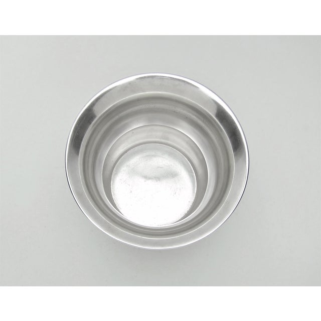 Silver Marie Zimmermann American Sterling Silver Vase, Circa 1920 For Sale - Image 8 of 9