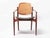 Iconic model realized by Arne Vodder in 1950s. Teak, leather and Rattan. Seat height 43 cm. Very good condition. This...