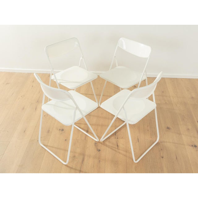 Folding Chairs by Niels Gammelgaard for Ikea, Set of 4 For Sale - Image 10 of 10