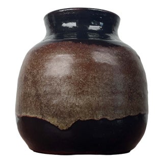 Mid-Century Modern German Studio Pottery Vase by Elke & Elmar Kubicek, 1960s For Sale
