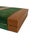 Vintage Mid-Century Green and Brown Striped Backgammon Game Set in Travel Case For Sale - Image 13 of 17
