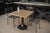 Vintage Oak Bistro Table, 1960s For Sale - Image 10 of 12