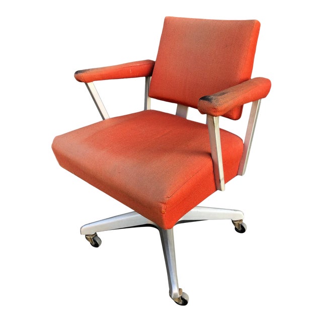 1960s Vintage Angular Gf GoodForm Aluminum Desk Chair Chairish