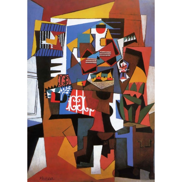 Picasso the Bird Cage Giclee Numbered Edition For Sale