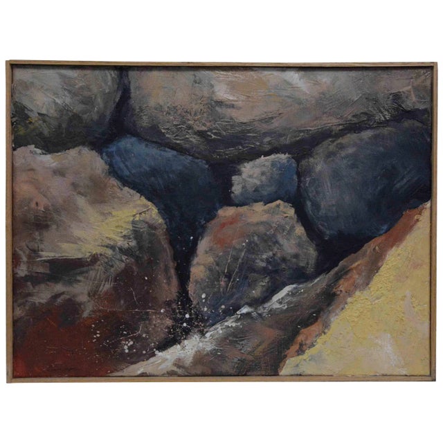 Modern Silent Energy of Nature Mixed-Media by Sally Crain-Jager For Sale