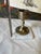 Up for consideration is a beautiful pair of brass candleholders with marble bottoms. These would look lovely on display in...