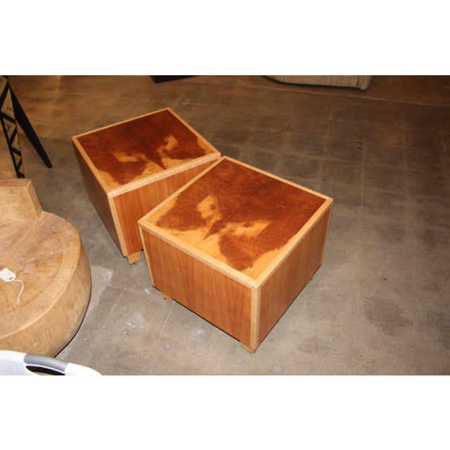 Arts & Crafts 1990s Joseph Kelly Custom Made "Rorshach Bunching Tables" For Sale - Image 3 of 10