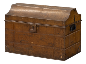 Antique Tin Trunk, 1900