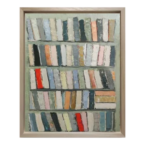 Les Archives, Abstract Library, Minimalism, Contempory by Sophie Dumont