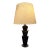 1990s Modern Stanton Bronze Tulip Table Lamp For Sale