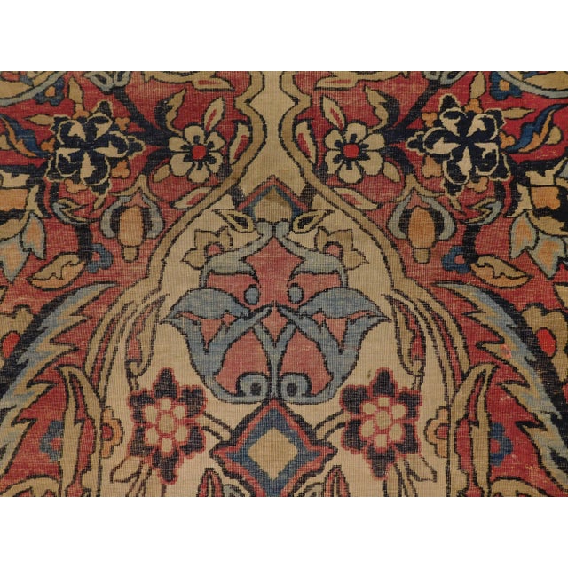 1910s Persian Kerman Lavar Rug 8'10"x 11'4" For Sale - Image 11 of 13