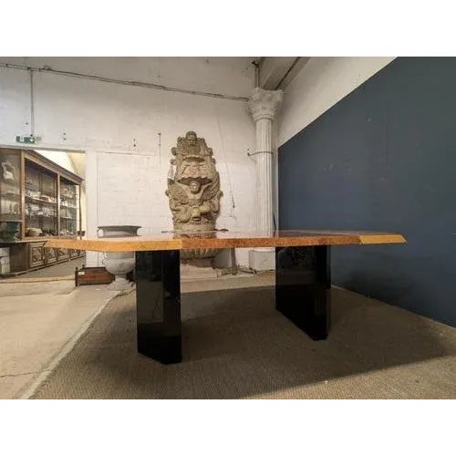 Elm Burl Coffee Table by Jean-Claude Mahey For Sale - Image 10 of 11