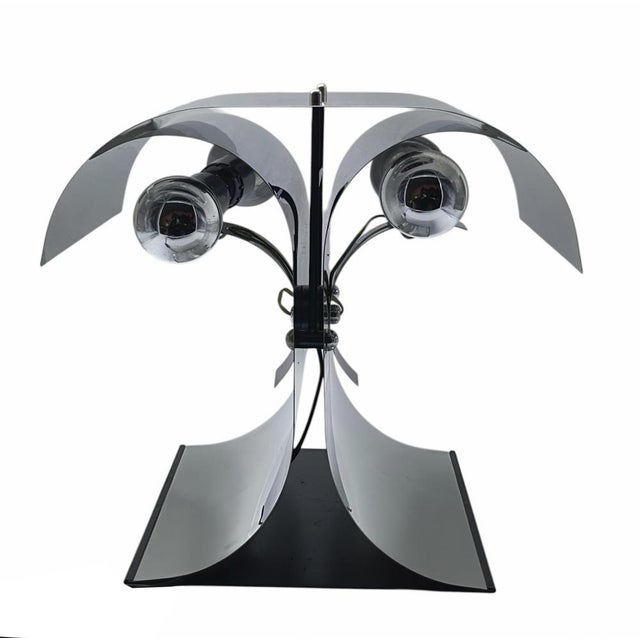 Metal Space Age Wooly Table Lamp by Goffredo Reggiani for Reggiani, Italy, 1970s For Sale - Image 7 of 7