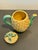 Mid-Century Modern Late 20th Century Bordallo Pinheiro Pineapple Teapot – Portuguese Majolica Earthenware, Yellow & Green Handcrafted Ceramic For Sale - Image 3 of 14
