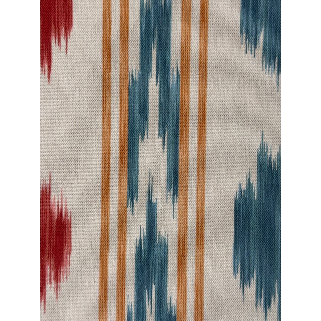 2020s Brunschwig & Fils Avera Print Red Fabric 5 Yards 8018120.95 Cevennes Collection For Sale - Image 5 of 7