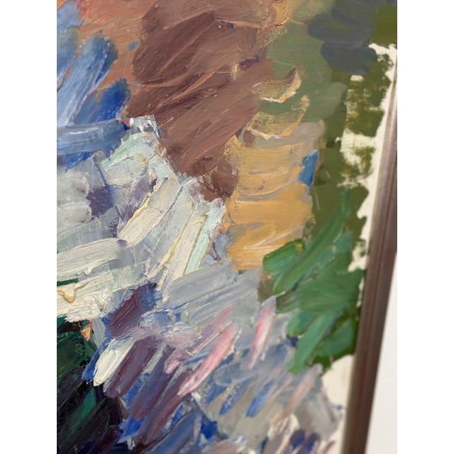 1960s Bengt Crantz, Sitting Man, 1960, Oil on Canvas, Framed For Sale - Image 5 of 12