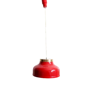 Mid-Century Industrial Italian Metal Pendant, 1950s