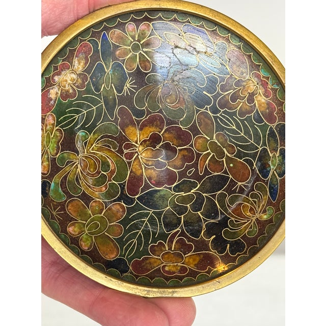 Chinese 1900 Antique Chinese Etched Dish For Sale - Image 3 of 4