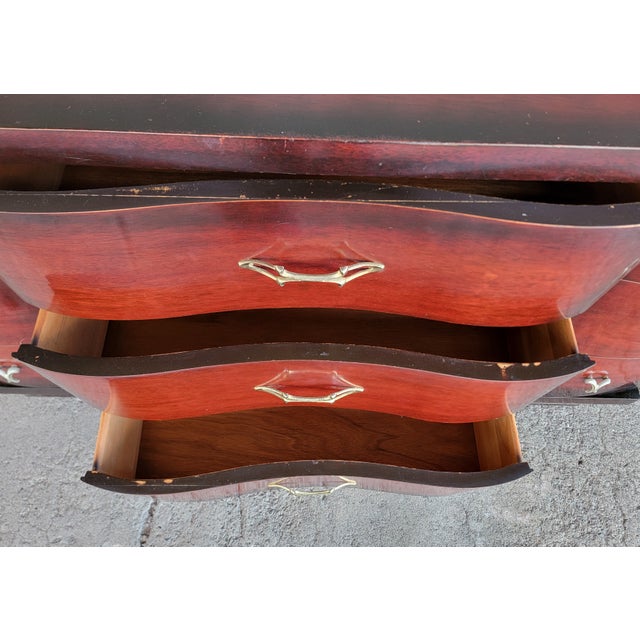 Mid-Century Modern Mahogany Low Dresser For Sale - Image 17 of 18