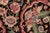 Elegant Heritage 1990's Black/Rust Wool Rug - 8'0'' X 10'0'' For Sale - Image 4 of 9