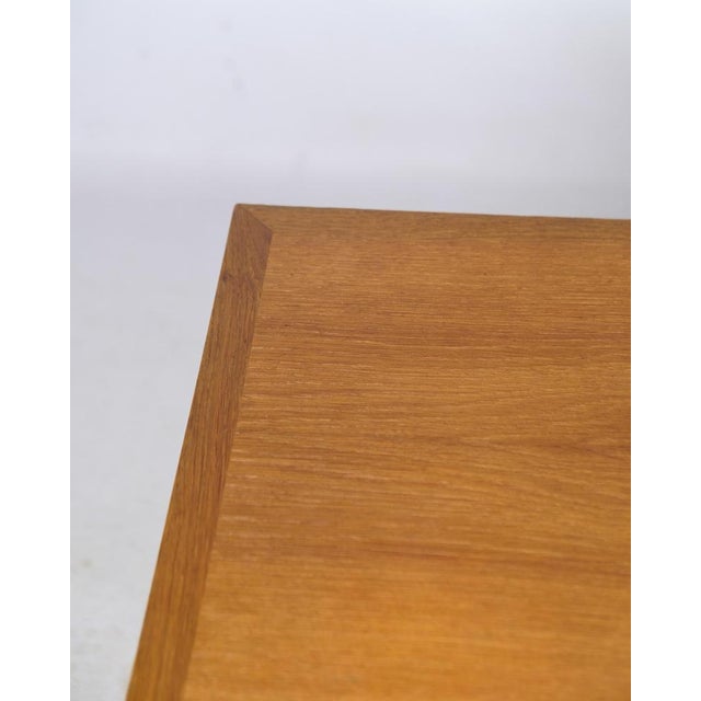 Wood Coffee Table in Oak attributed to Børge Mogensen for FDB, 1960s For Sale - Image 7 of 16