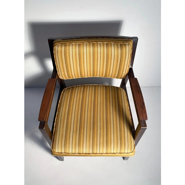 Dunbar Furniture Architectural Designer Desk Chair By Edward Wormley for Dunbar For Sale - Image 4 of 6