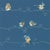 Harlequin Perisco Wallpaper in Turquiose/Navy For Sale