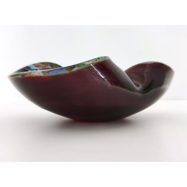 Purple Murano Glass Ashtray attributed to Giulio Radi for Avem, 1950s For Sale - Image 8 of 17