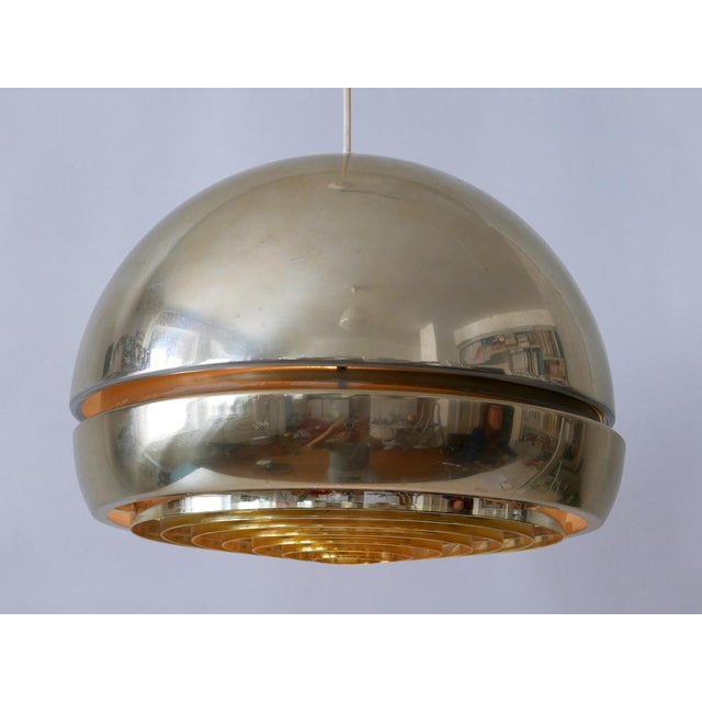 Metal Mid-Century Modern Aluminium Pendant Lamp or Hanging Light, Sweden, 1960s For Sale - Image 7 of 18