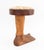Wood Late 20th Century Folk Art Carved Wood "Foot" Stool For Sale - Image 7 of 9