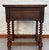 Baroque Spanish Carved Wood Side Table, Mid 20th-Century For Sale - Image 3 of 12