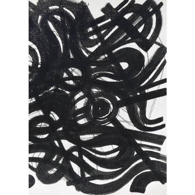 Egbert Bruckner, Dense Abstraction, 1952, Ink For Sale - Image 6 of 12