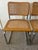Contemporary Late 20th Century Mid Century Cantilever Cesca Dining Chairs Attributed to Marcel Breuer Set of 2 For Sale - Image 3 of 10