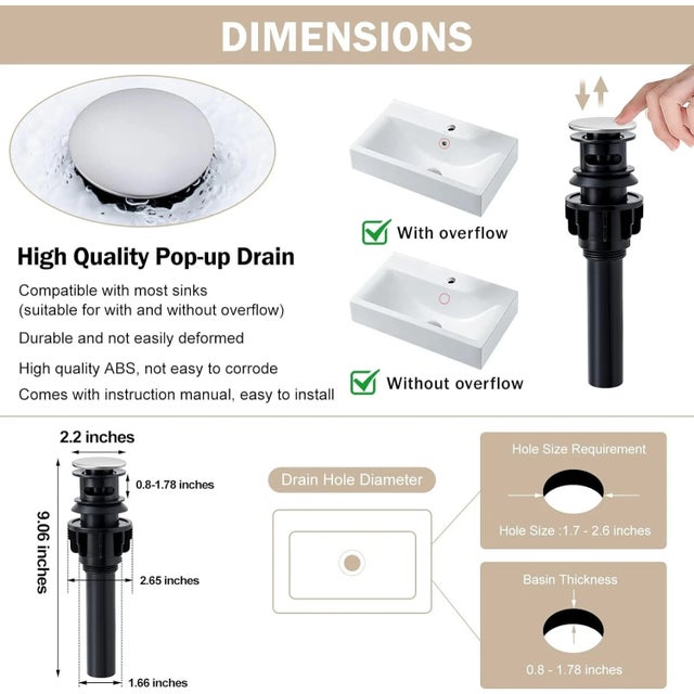 Chrome Bathroom Sink Faucet 3 Holes 4in Centerset Basin Vanity Mixer With Drain For Sale - Image 6 of 12