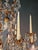 Oval Italian Baroque Revival Crystal Chandelier Rococo Style Dining Room Ceiling For Sale - Image 13 of 17