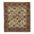 Antique Persian Tabriz Signed Rug 4'4" X 4’10” For Sale