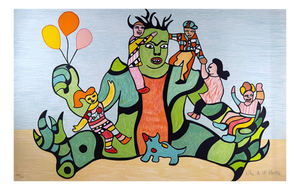 Bad Bad, 1995, Lithograph