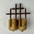 Miniature Vintage Tramp Art Hand Made Objet d'Art of Planters With Trellis For Sale - Image 4 of 7