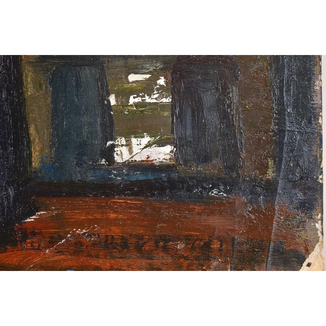 Aleksandr Rodin, Double-Sided Landscape, 1980s, Oil on Board For Sale - Image 4 of 10