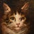 Jules Gustave Le Roy, Cats Portrait Painting, 1800, Oil Painting on Wood For Sale - Image 7 of 11