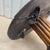 1980s Maitland-Smith Attributed Burnt Bamboo Drop-Leaf Table With Brass Feet For Sale - Image 12 of 12