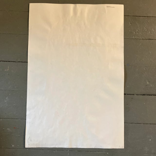 Contemporary Original E.J.Hartmann Abstract Male Portrait Painting Signed For Sale - Image 4 of 4