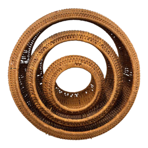 Mid Mod Circle Baskets Set