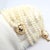 1980s Tiffany & Co. Angela Cummings Gold Mother of Pearl Bead Positive Torsade Necklace For Sale - Image 14 of 15