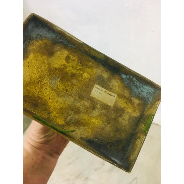 Vintage Brass Giraffes, a Pair For Sale - Image 4 of 10