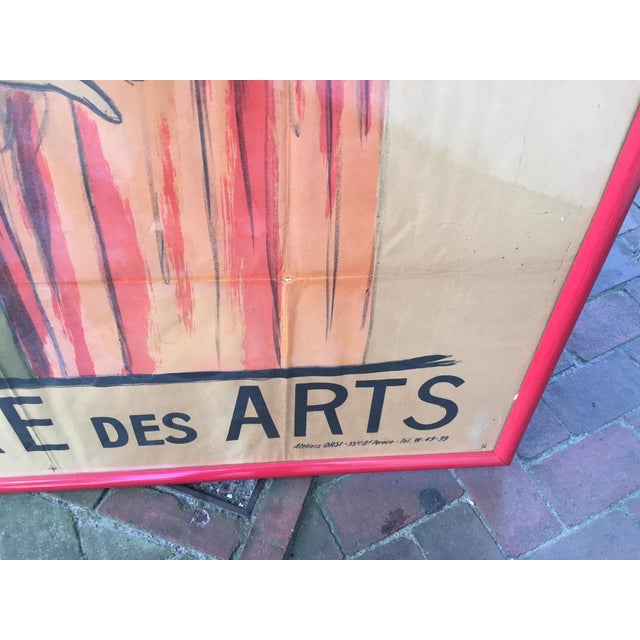 Cinema Poster Orsi 1916 Monumental Parisian Avant-Garde Titled a Vous Belle For Sale In Savannah - Image 6 of 12