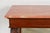 Late 20th Century Ethan Allen French Empire Carved Cherry Wood Marble Top Console Table With Mirrored Back For Sale - Image 5 of 14